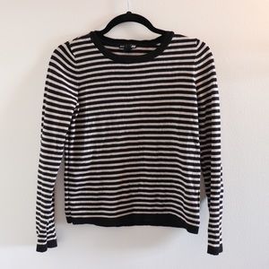 H&M Cotton B&W Sweater